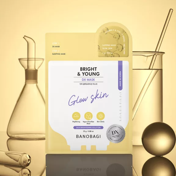 Banobagi DX 2lépéses Arcmaszk - Bright & Young 25g + éjszakai maszk 2g