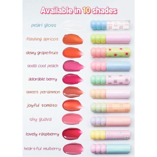 COLORGRAM Fruity Glass Ajak Tint #00 Pearl Gloss