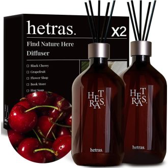   HETRAS Find Nature Here Premium Aroma Diffúzor  - Black Cherry 500mlx2db