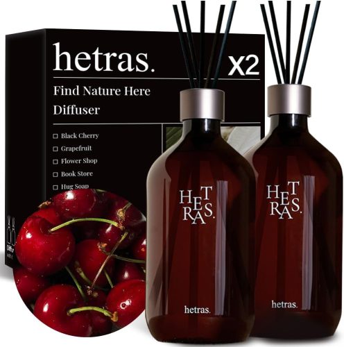 HETRAS Find Nature Here Premium Aroma Diffúzor  - Black Cherry 500mlx2db