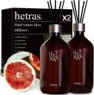 HETRAS Find Nature Here Premium Aroma Diffúzor - Grapefruit 500mlx2db