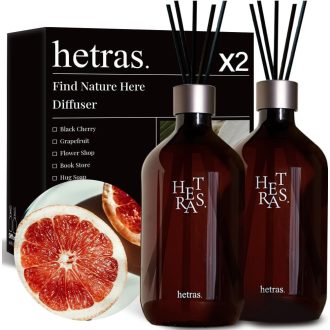   HETRAS Find Nature Here Premium Aroma Diffúzor - Grapefruit 500mlx2db