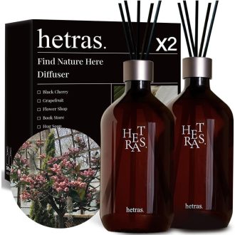   HETRAS Find Nature Here Premium Aroma Diffúzor - Flower Shop 500mlx2db