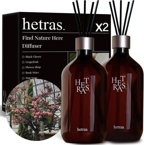 HETRAS Find Nature Here Premium Aroma Diffúzor - Flower Shop 500mlx2db
