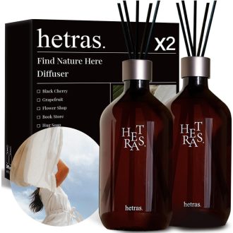   HETRAS Find Nature Here Premium Aroma Diffúzor - Pure Laundry 500mlx2db