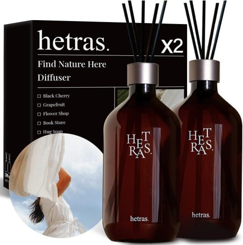 HETRAS Find Nature Here Premium Aroma Diffúzor - Pure Laundry 500mlx2db