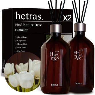   HETRAS Find Nature Here Premium Aroma Diffúzor - La Tulip Shower 500mlx2db