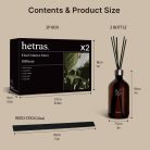 HETRAS Find Nature Here Premium Aroma Diffúzor - La Tulip Shower 500mlx2db