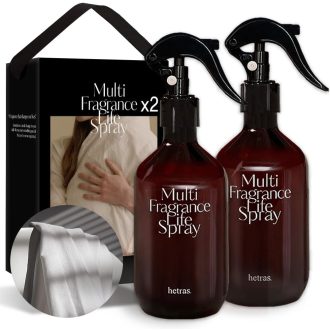   HETRAS Multi Fragrance Life Spray Textilparfüm - White Shirt 300mlx2db