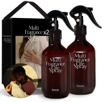   HETRAS Multi Fragrance Life Spray Textilparfüm - Hug Soap 300mlx2db