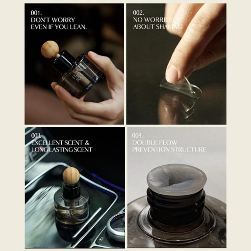 HETRAS Premium Car Diffúzor Autóillatosító No.02 Flower Shop 77mlx2db