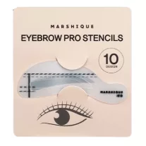 Marshique Eyebrow Pro Szemöldökstencil 10db