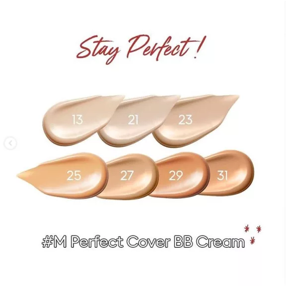 Missha M Perfect Cover BB Krém #25 Warm Beige 50ml (SPF42 PA+++)