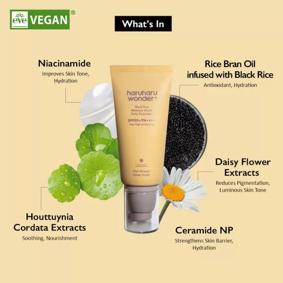 Haruharu Wonder Black Rice Moisture Airyfit Fényvédő Krém 50ml (SPF50+ PA++++) Haruharu Wonder Black Rice Moisture Airyfit Fényvédő Krém 50ml (SPF50+ PA++++)