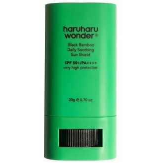   HARUHARU WONDER Black Bamboo Daily Soothing Sun Shield Fényvédő Stick 20g (SPF50+ PA++++)