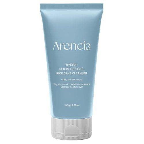 Arencia Hyssop Sebum Control Rice Cake Arctisztító Hab 150g