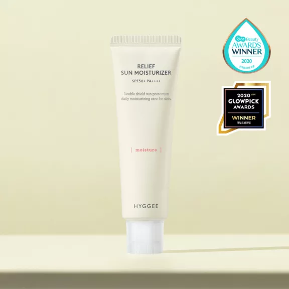 Hyggee Relief Sun Moisturizer Fényvédő Krém 50ml (SPF50+ PA++++) Hyggee Relief Sun Moisturizer Fényvédő Krém 50ml (SPF50+ PA++++)