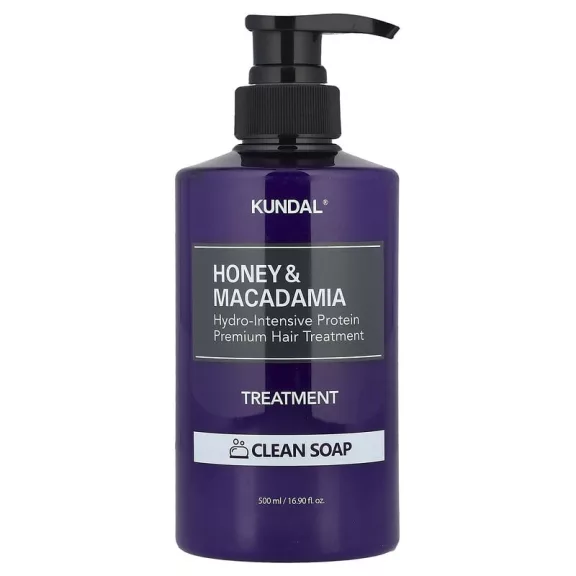 Kundal Honey & Macadamia Protein Hajbalzsam - Clean Soap illat 500ml Kundal Honey & Macadamia Protein Hajbalzsam - Clean Soap illat 500ml