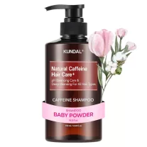   Kundal Natural Caffeine Hair Care Sampon - Baby Powder illat 500ml