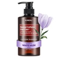   KUNDAL Natural Caffeine Hair Care Sampon - White Musk illat 500ml