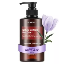   Kundal Natural Caffeine Hair Care Sampon - White Musk illat 500ml