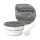LINDSAY re:natural Glucose Gel Modeling Mask Cup Pack Lemosandó Arcpakolás - Blackmud (oil-control and refines pore) 35g