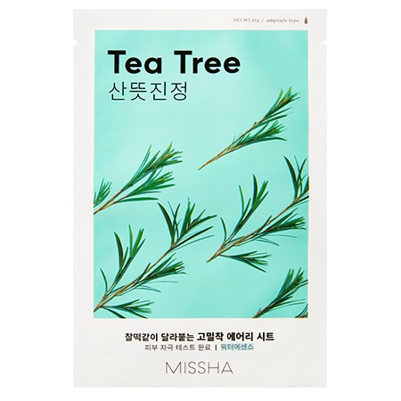 MISSHA Airy Fit Arcmaszk - Tea Tree (Teafa) 19g