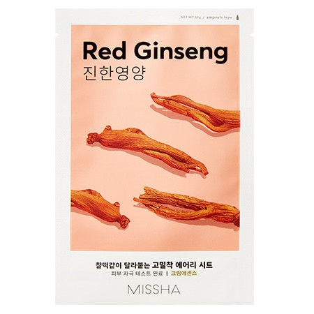 MISSHA Airy Fit Arcmaszk - Ginseng 19g