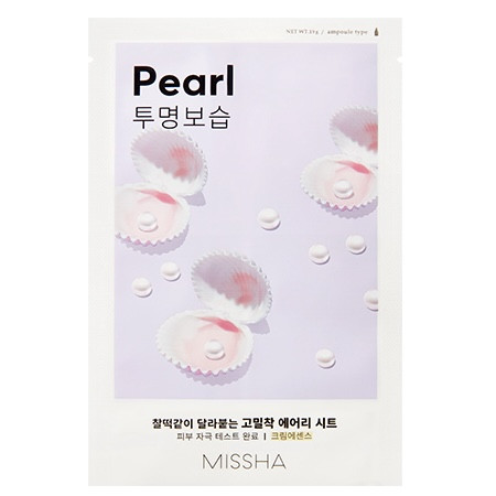 MISSHA Airy Fit Face Mask - Pearl 19g