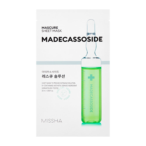 MISSHA Mascure Solution Arcmaszk - Madecassoside (nyugató) 28ml