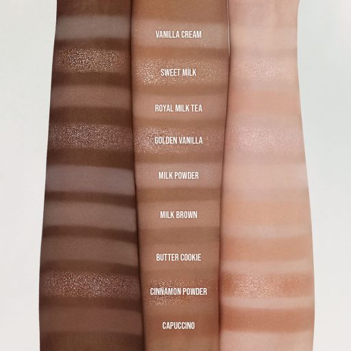 DASIQUE Shadow Szemhéjfesték Paletta #07 Milk Latte