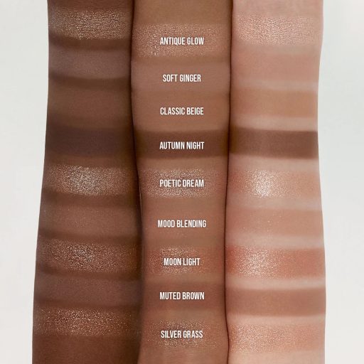 DASIQUE Shadow Szemhéjfesték Paletta #10 Autumn Breeze