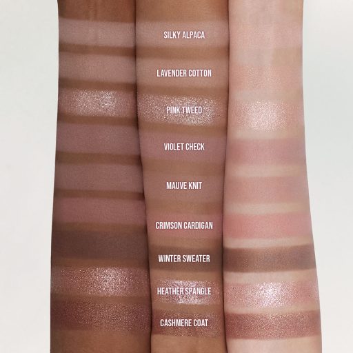 DASIQUE Shadow Szemhéjfesték Paletta #16 Violet Knit (Knit Collection)