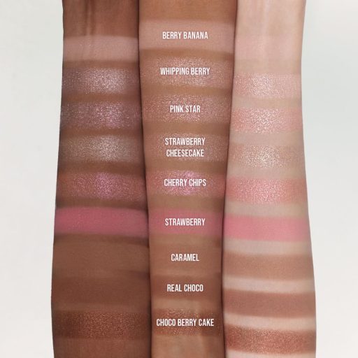 DASIQUE Shadow Szemhéjfesték Paletta #19 Candy Berry (Ice Cream Collection)