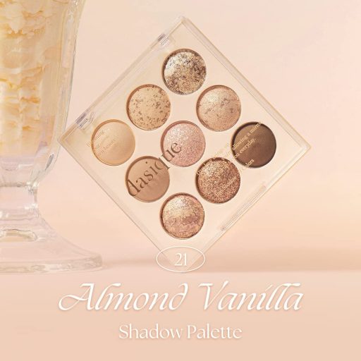 DASIQUE Shadow Szemhéjfesték Paletta #21 Almond Vanilla (Ice Cream Collection)