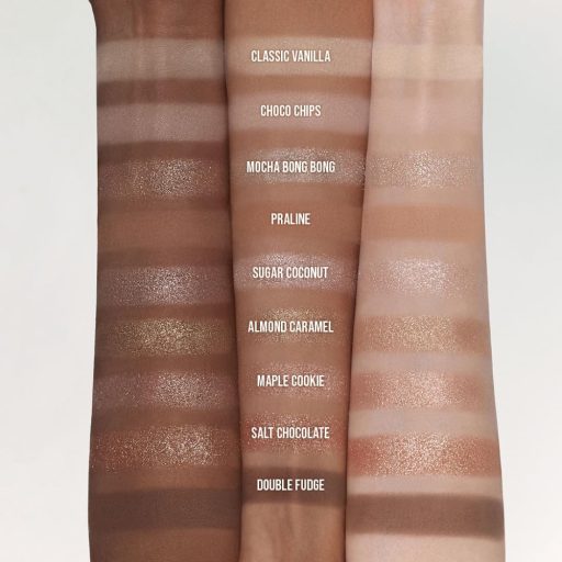 DASIQUE Shadow Szemhéjfesték Paletta #21 Almond Vanilla (Ice Cream Collection)