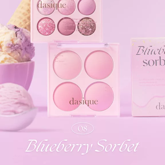 Dasique Blending Mood Cheek Arcpirosító Paletta #08 Blueberry Sorbet (Ice Cream Collection) Dasique Blending Mood Cheek Arcpirosító Paletta #08 Blueberry Sorbet (Ice Cream Collection)