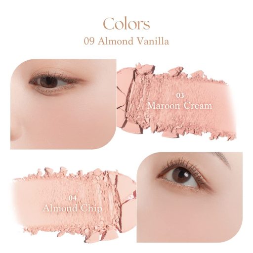 DASIQUE Blending Mood Cheek Arcpirosító Paletta #09 Almond Vanilla (Ice Cream Collection)