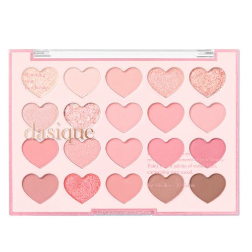 DASIQUE Mood Shadow Szemhéjfesték Paletta #06 Sweet Heart (Sweet Heart Collection)