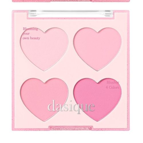 DASIQUE Blending Mood Cheek Arcpirosító Paletta #13 Sweet Heart (Sweet Heart Collection)