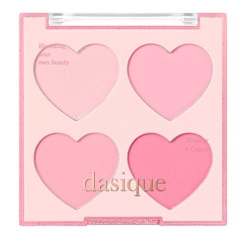 DASIQUE Blending Mood Cheek Arcpirosító Paletta #14 Love Heart (Sweet Heart Collection)