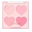 DASIQUE Blending Mood Cheek Arcpirosító Paletta #14 Love Heart (Sweet Heart Collection)