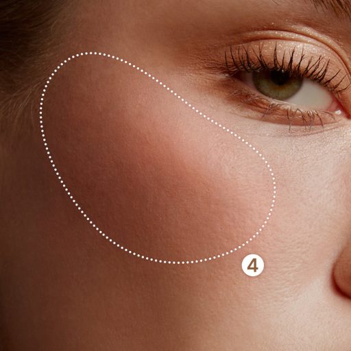 DASIQUE Blending Mood Cheek Arcpirosító Paletta #16 Brown Bear (My Bear Collection)