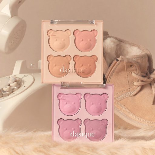 DASIQUE Blending Mood Cheek Arcpirosító Paletta #16 Brown Bear (My Bear Collection)