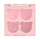 DASIQUE Blending Mood Cheek Arcpirosító Paletta #17 Mauve Bear (My Bear Collection)