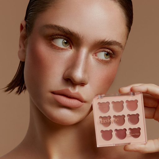 DASIQUE Mood Painting Lip & Cheek Rúzs és Arcpirosító Paletta #05 Cozy Bear (My Bear Collection)