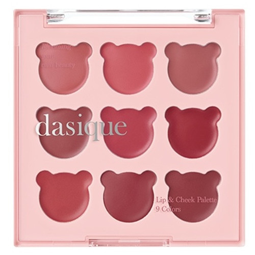 DASIQUE Mood Painting Lip & Cheek Rúzs és Arcpirosító Paletta #06 Sweet Bear (My Bear Collection)