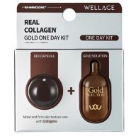 WELLAGE One Day Kit Szérum Kapszula - Real Gold Collagen