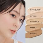 ROMAND NU Zero Cushion #01 Porcelain 17 (SPF24/PA++) utántöltő