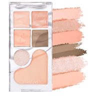   ROMAND Bare Layer Palette Szemhéjfesték Paletta 01 Apricot Mood